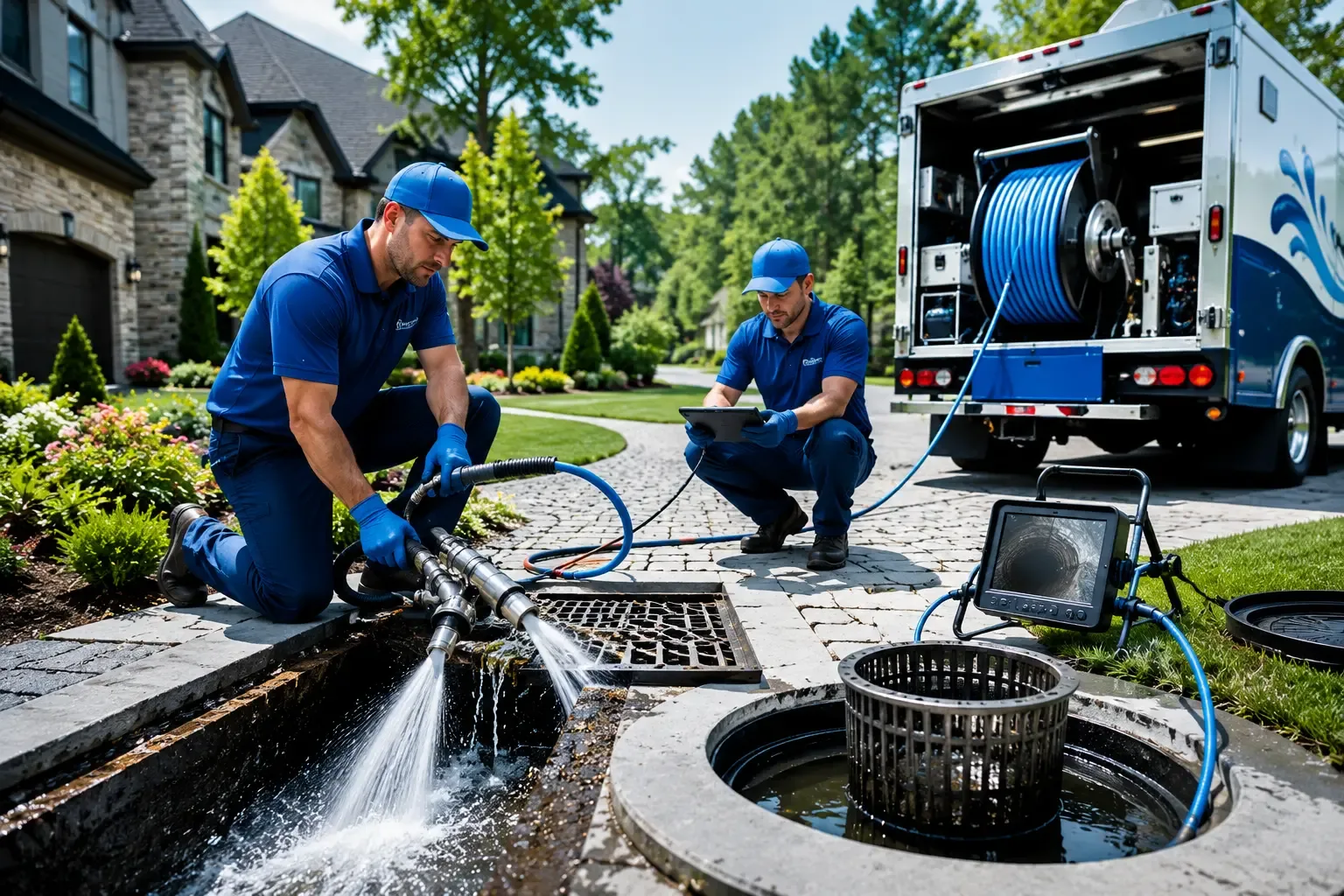 Local outdoor drain cleaning professionals in Newaygo, MI