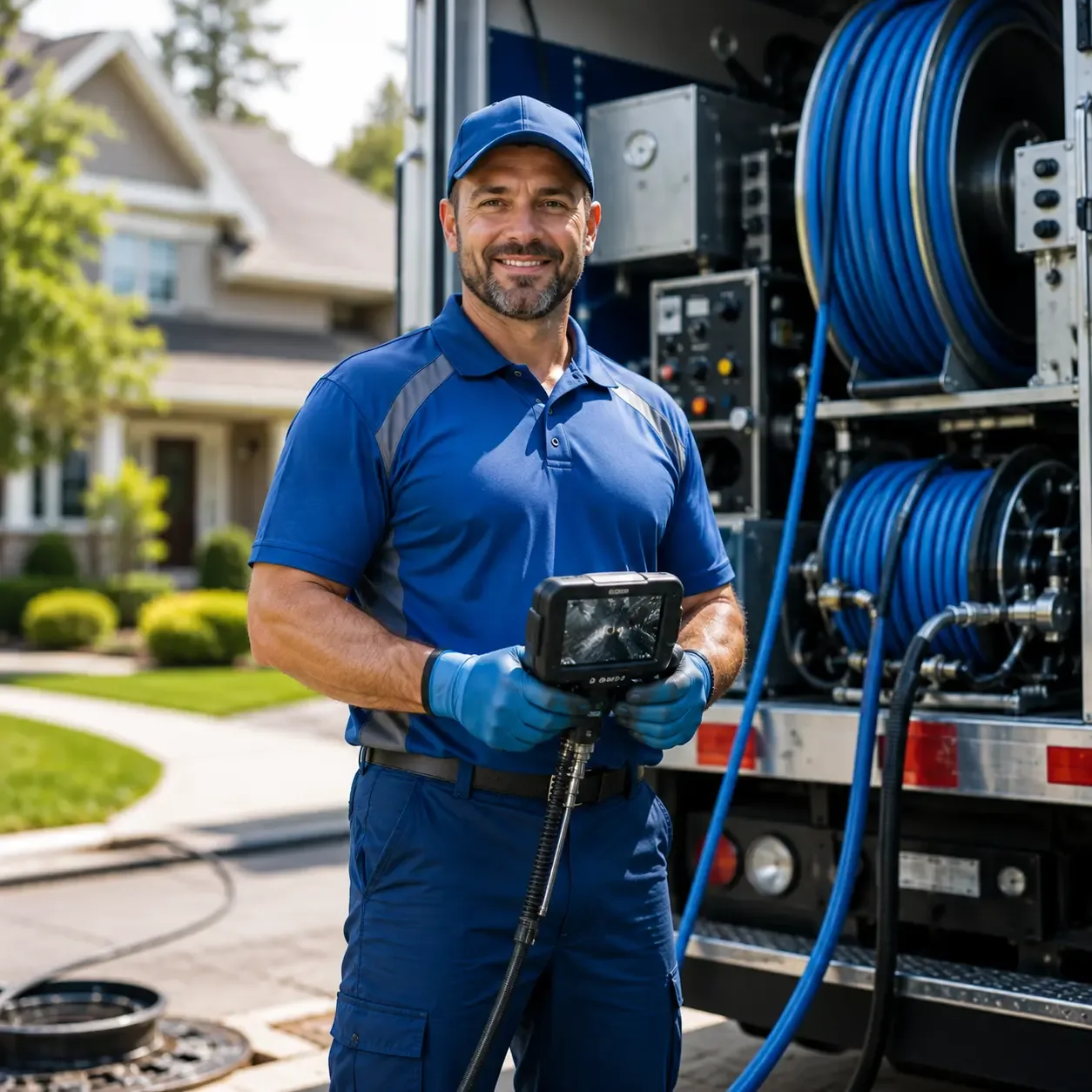 Local outdoor drain cleaning specialists in Newaygo, MI